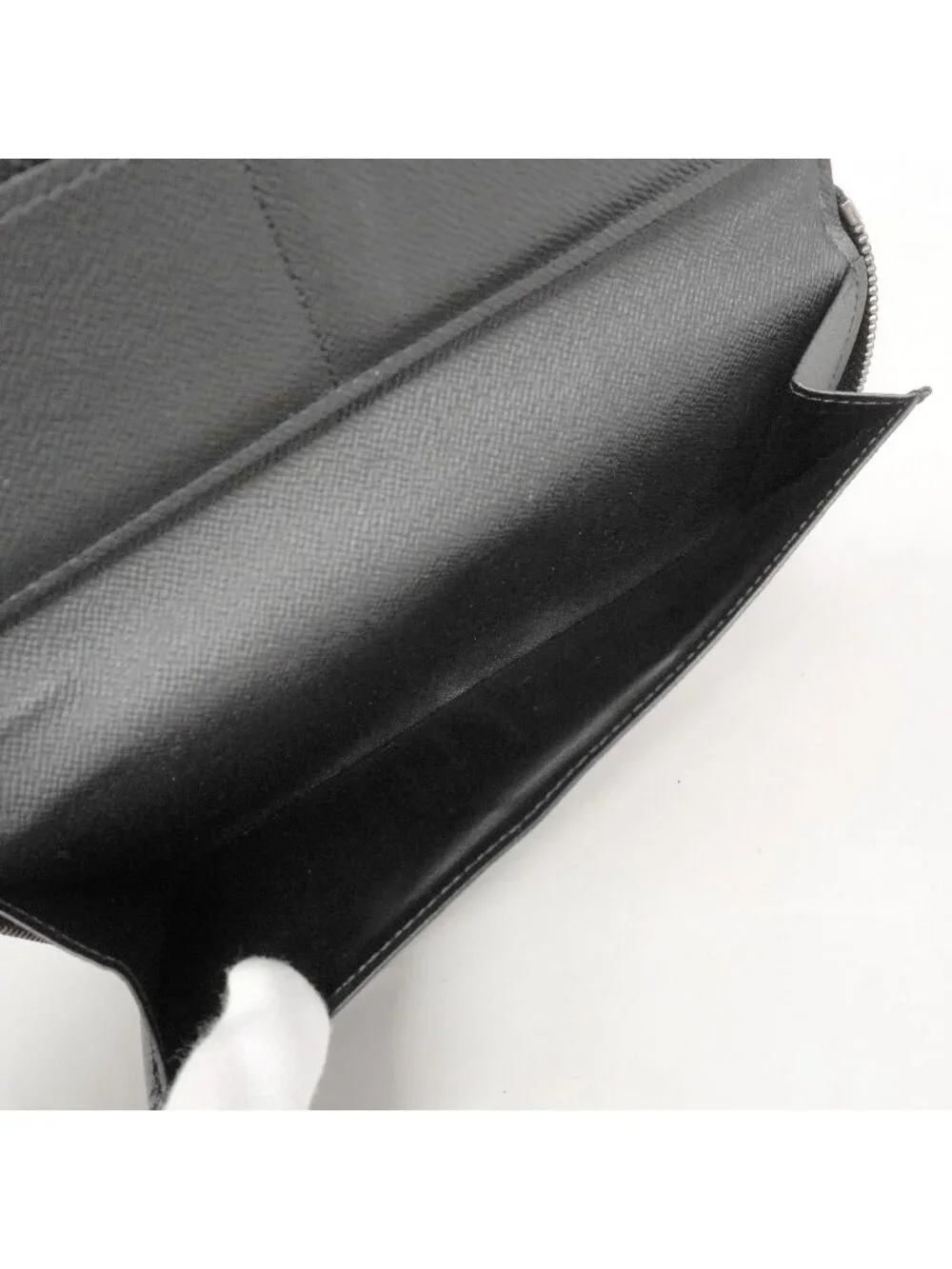 Louis Vuitton Wallet Monogram Eclipse Zippy Vertical Black